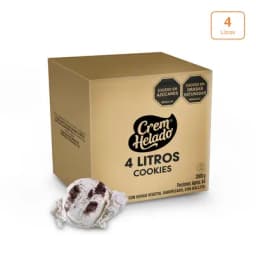 4 Litros Cremhelado Cookies & Cream-0