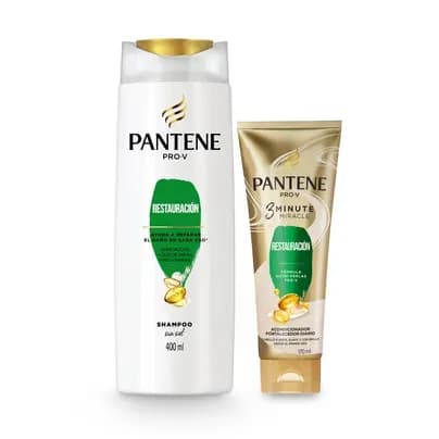 Shampoo + acondicionador Pantene Restauración