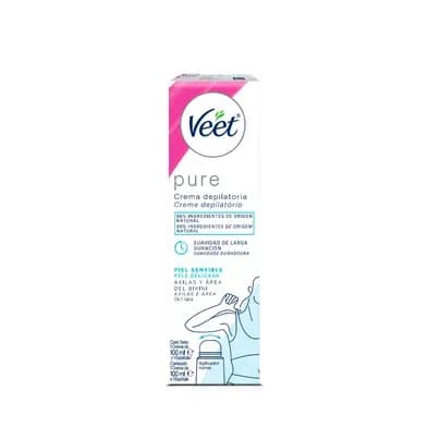 Crema Depilatoria Veet® Piel Sensible Para Bikini y Axilas x 100ml