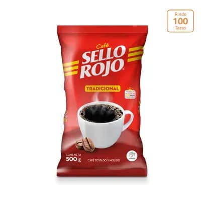 Café Sello Rojo Tipo Fuerte x 500g