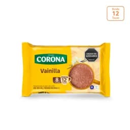 Chocolate Corona Vainilla x 200g x 8 pastillas-0