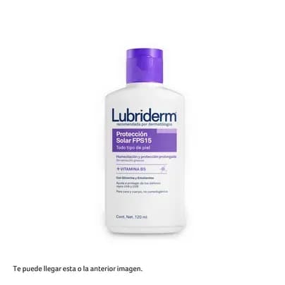 Crema corporal Lubriderm® Protección UV SPF 15x 120ml
