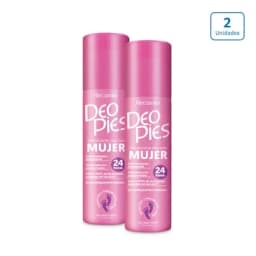 Desodorante para pies Deo Pies Mujer x2 unds x 260ml c/u-0