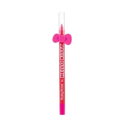 Delineador Ruby Rose Hello Kitty Dear Tono Fucsia Heart x 1.8g