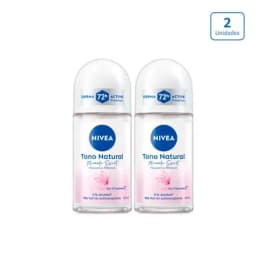 Desodorante roll on Nivea Miracle Sweet mujer x 2 unds x 50ml c/u-0