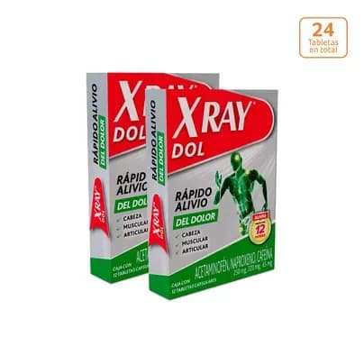 X Ray Dol x 24 Tabletas