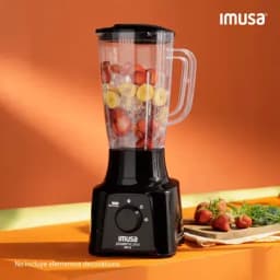 Licuadora power mix plus 2V negro-0