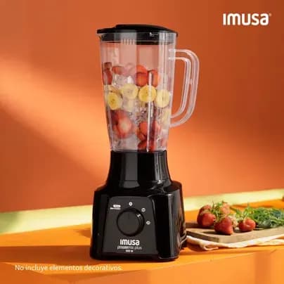 Licuadora power mix plus 2V negro