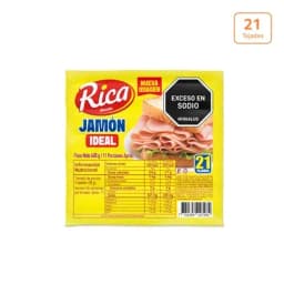 Jamón Ideal Rica x 400g-0
