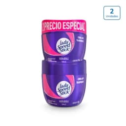 Desodorante en crema Lady Speed Stick Antitranspirante x 2unds x 100g c/u-0