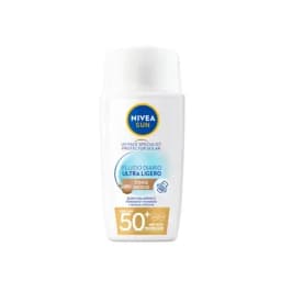 Protector solar facial Nivea Fluido Diario Invisible FPS50 Tono medio x 40ml-0