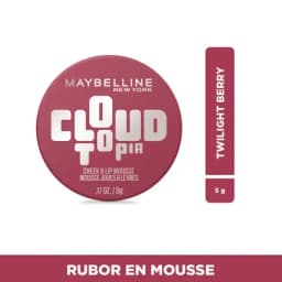 Rubor en Mousse para Mejillas y Labios Maybelline Cloudtopia Tono Twilight Berry x 5g-0