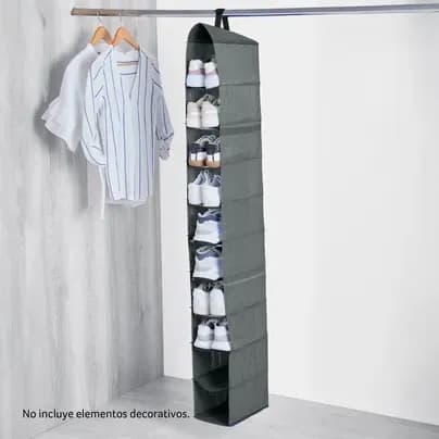 Organizador de zapatos en tela puntos