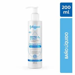 Baño Líquido Bebé Johnson's Derma Protect x 200 ml-0
