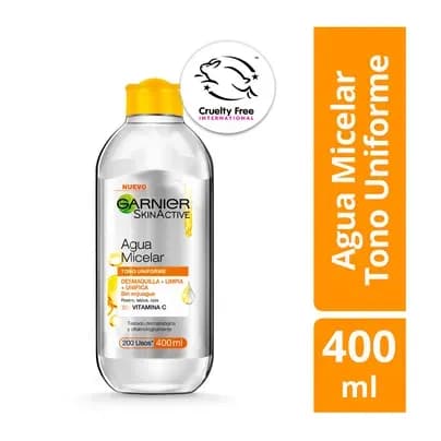 Agua Micelar Facial Garnier Aclara x 400ml