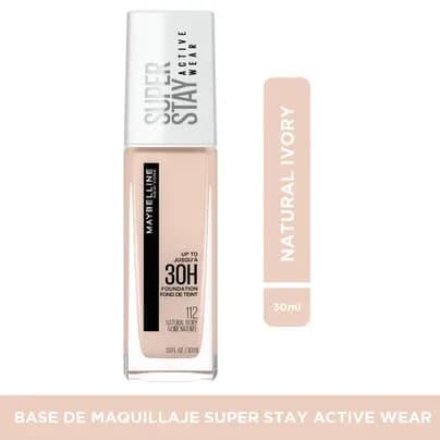 Base Maybelline Super Stay 24 tono Natural Ivory x 30ml - Ultimas unds