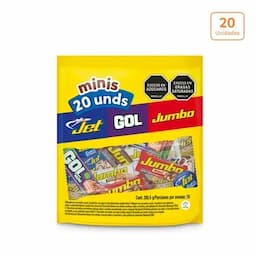 Bolsa Surtida Jet Jumbo y Gol x 280.5 gr-0