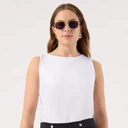 Patprimo Top manga sisa blanco 8-0