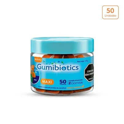 Gomas Gumibiotics MAXI Enterogermina x 50 unds x 125gr