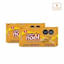 Galletas Saltín Queso y Mantequilla x 225g x 2 Tacos internos c/u-0
