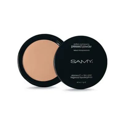 Polvo compacto Samy micropulverizado tono 5 Aceituna x 11g