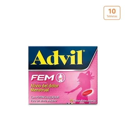 Advil Fem x 10 Tabletas recubiertas