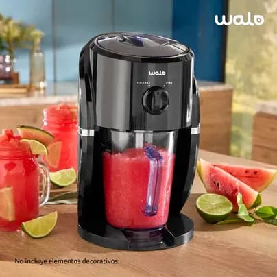 Máquina negra de granizados Walo