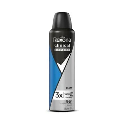 Desodorante Rexona Clinical Expert Aerosol Hombre x 150ml