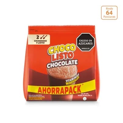 Chocolisto Chocolate Bolsa x 1000g