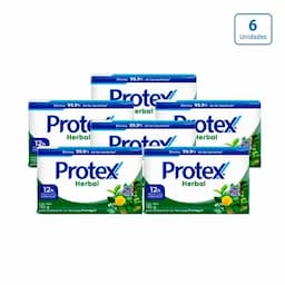 Jabón en barra Protex Herbal Antibacterial x 6 unds x 110g c/u-0