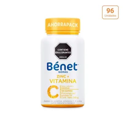 Gomas Bénet Vitamina C Ahorrapack x 96 unds
