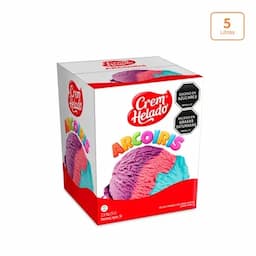 5 Litros Cremhelado Arcoíris-0