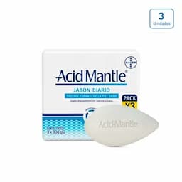 Jabón Acid Mantle x 3 unds x 90g c/u-0