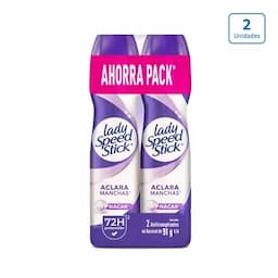 Desodorante Derma Aclarado Lady Speed Stick x2 x150ml-0