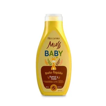 Baño liquido Muss Baby Avena y Seda x 400ml
