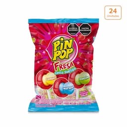 Pin Pop Fresa Chicle Surtido x 24 unds x 456gr-0