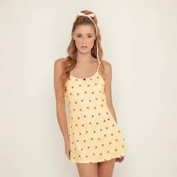 Dolce Batola estampada amarillo XL-0
