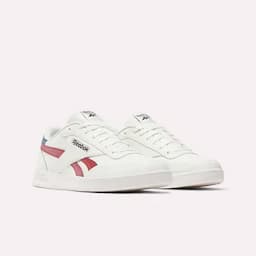 Reebok Tenis court advance masculino beige rojo 7,5-0