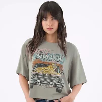 Tennis Camiseta manga corta gris S