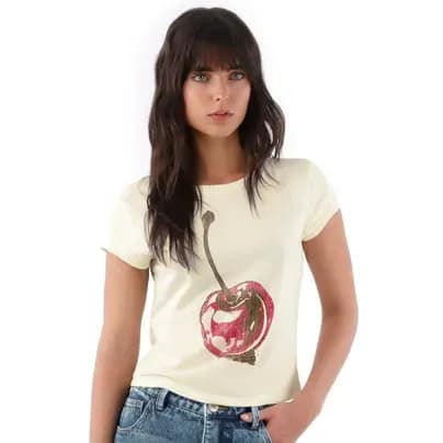 Tennis Camiseta manga corta estampado M