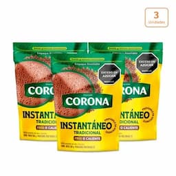 3 Chocolate instantáneo Corona x 500g c/u-0