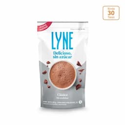 Chocolate en polvo Lyne sin azúcar x 120g-0