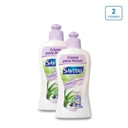 Crema para peinar Savital Hialurónico x 2 unds x 275ml c/u-0