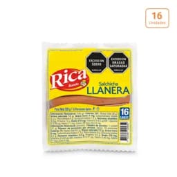 Salchicha Llanera Rica x 500g-0