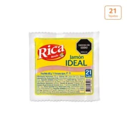 Jamón Ideal Rica x 400g-0