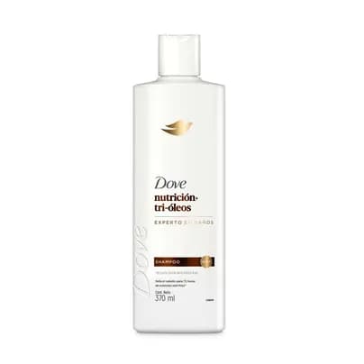 Shampoo Dove Nutrición + Tri-óleos x370ml
